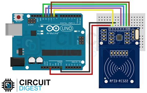 arduino nfc reader library|rfid Arduino circuit diagram.